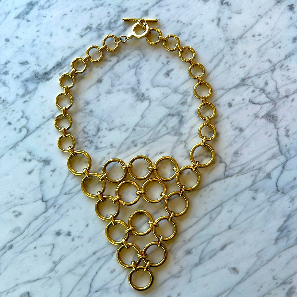 Trina Turk Gold Link Necklace